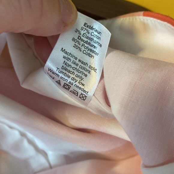 J. Crew Picnic Pink Plaid Windowpane Mini Skirt with Ruffle Size 6 - Picture 6 of 6